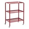 HAY Arcs Trolley High Bijzettafel - Auburn Red