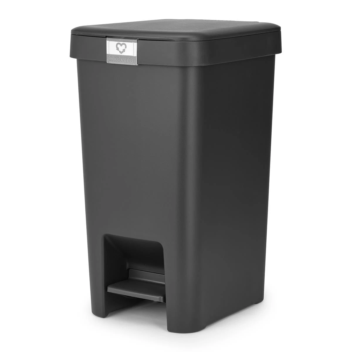 Brabantia StepUp Pedaalemmer - 16 L - Dark Grey - Afbeelding 8