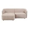 By FonQ Oblique Chaise Longue Bank Links - Beige