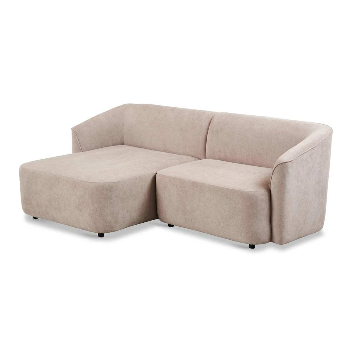 By FonQ Oblique Chaise Longue Bank Links - Beige - Afbeelding 3