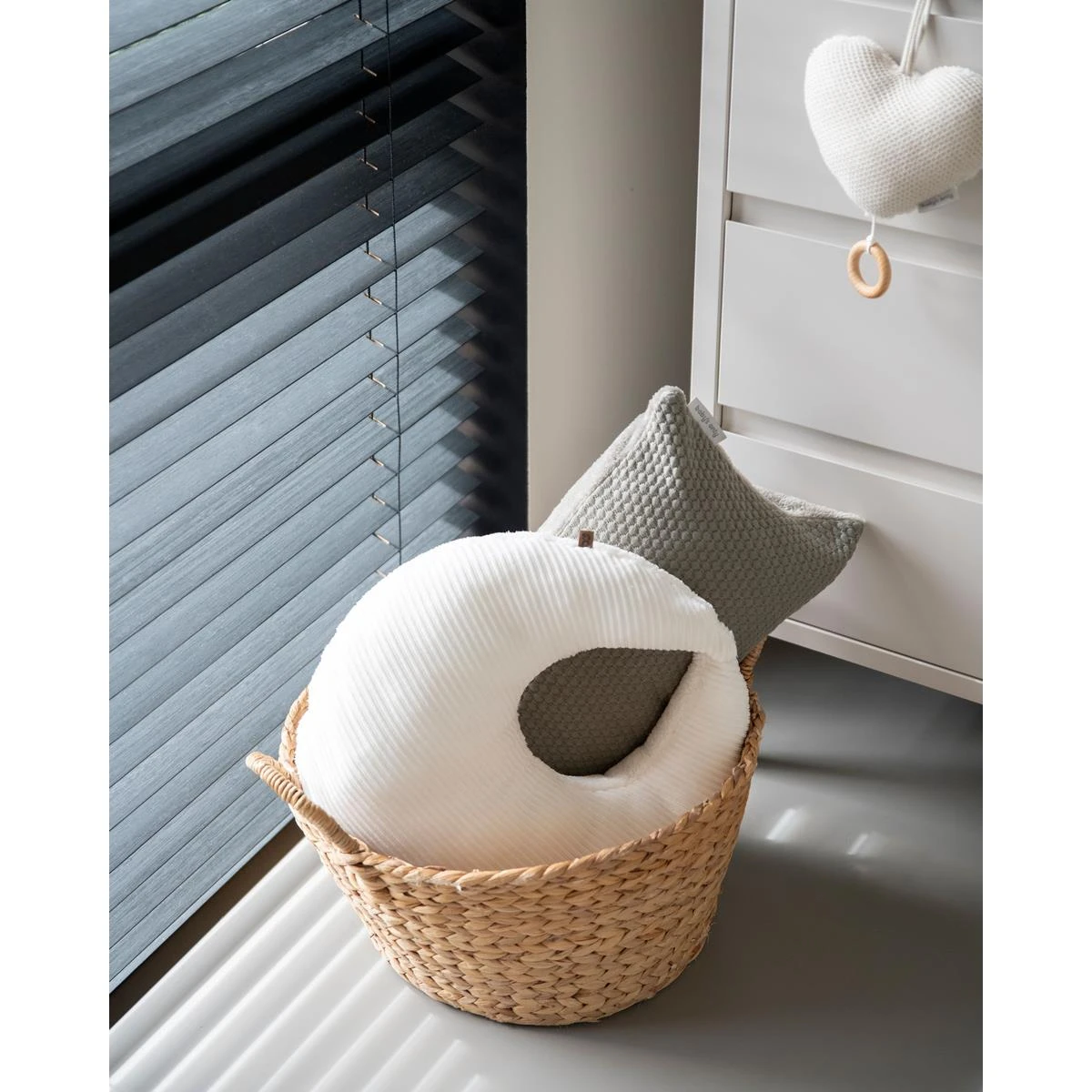 Baby's Only Kussen Maan Teddy Sense - Kiezelgrijs - 45x45 Cm - Afbeelding 8