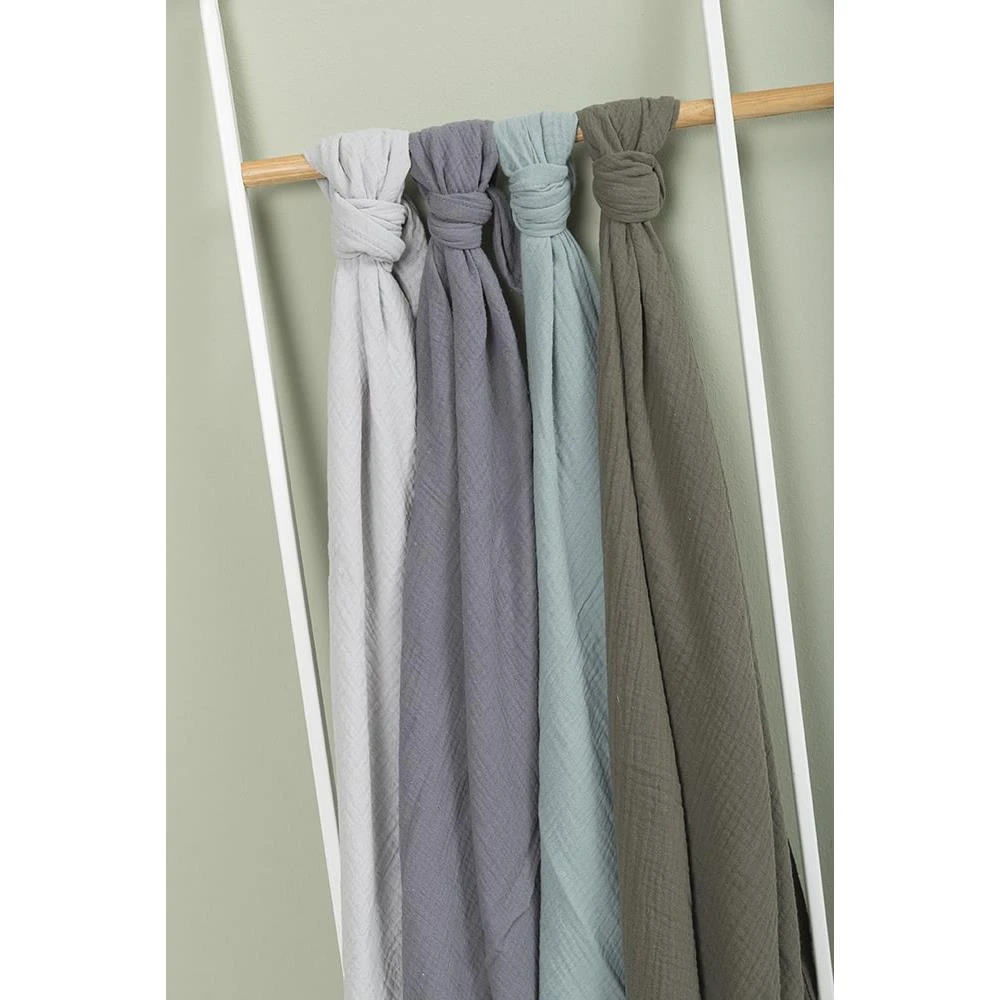 Baby's Only Swaddle Breeze - Antraciet - 120x120 Cm - Afbeelding 3