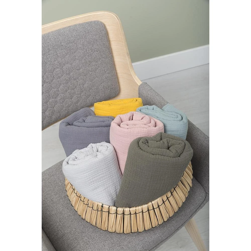 Baby's Only Swaddle Breeze - Antraciet - 120x120 Cm - Afbeelding 4