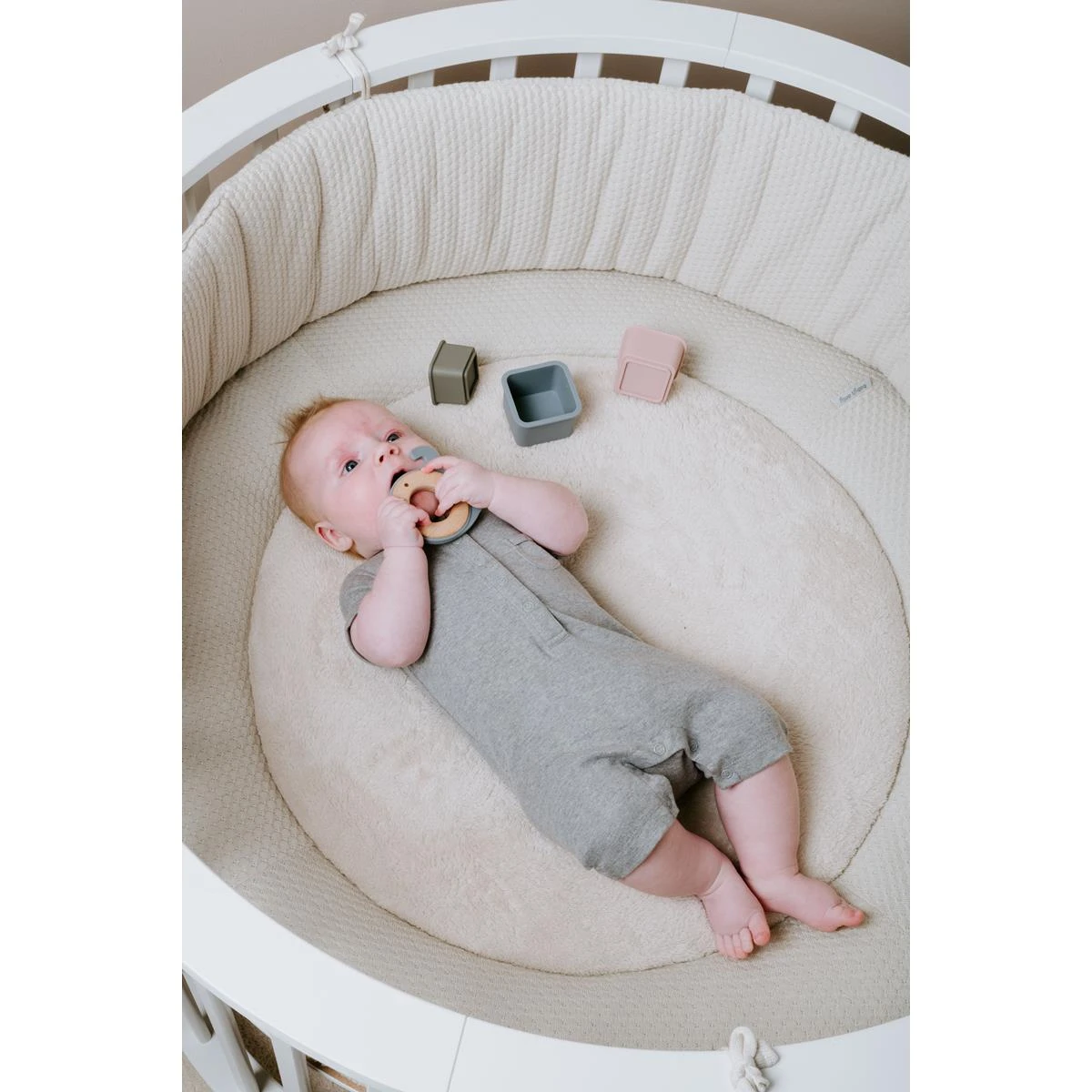 Baby's Only Bed|boxbumper Sky - Warm Linen - 180x30x4 Cm - Afbeelding 2