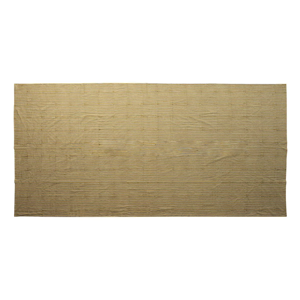 BePureHome Tafelkleed Chevron - Katoen - Zwart|Mosterd - 150x300x1