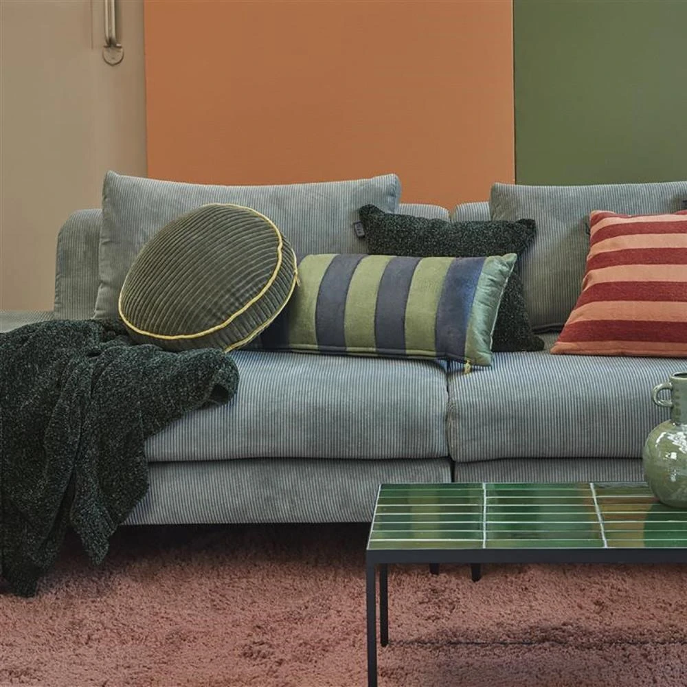 Kaat Amsterdam Ziva Plaid 130 X 170 Cm - Groen - Afbeelding 3