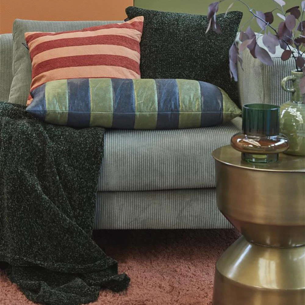 Kaat Amsterdam Ziva Plaid 130 X 170 Cm - Groen - Afbeelding 4