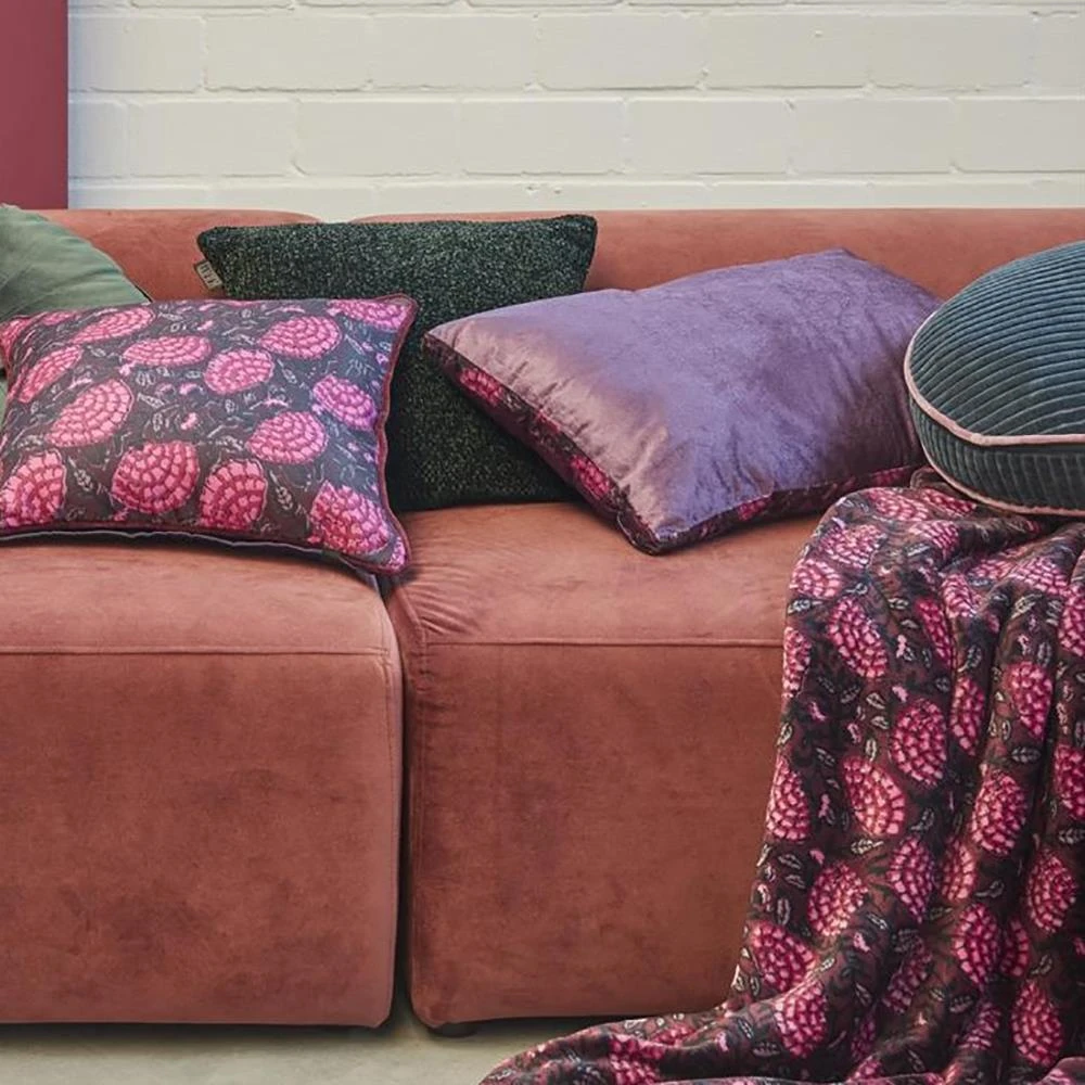 Kaat Amsterdam Odin Plaid 130 X 170 Cm - Roze - Afbeelding 3