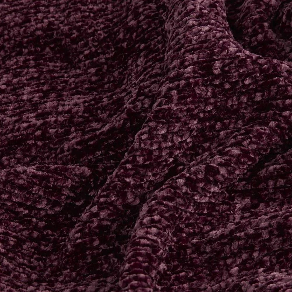 Kaat Amsterdam Ziva Plaid 130 X 170 Cm - Donkerrood - Afbeelding 2