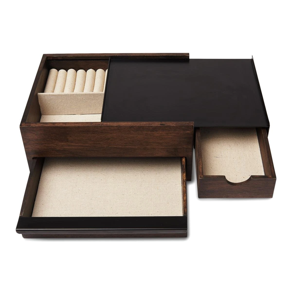 Umbra Stowit Sieradendoos - Walnut - Afbeelding 7