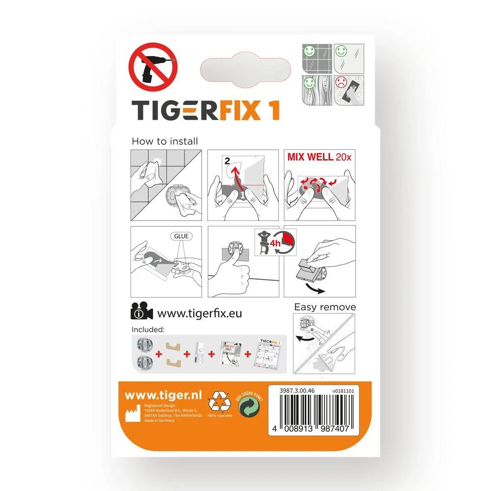 Tiger TigerFix Montageset 1 - Afbeelding 2