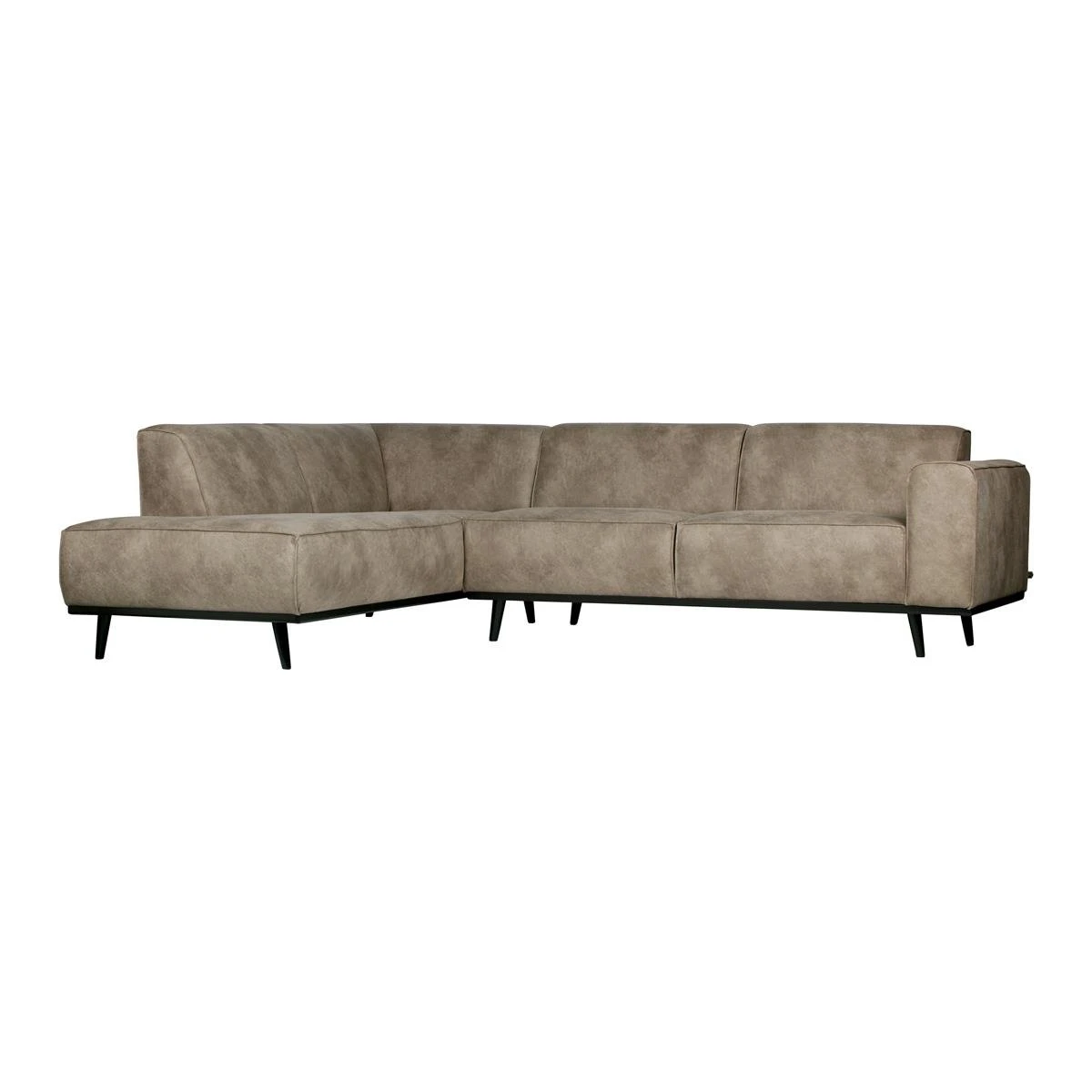 BePureHome Statement Hoekbank Links - Eco-leder - Elephant - Afbeelding 2