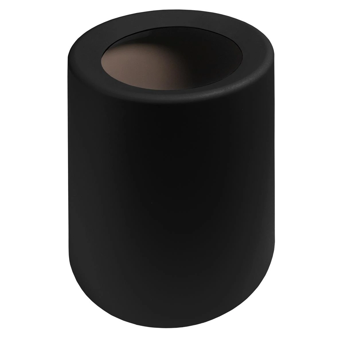 QUVIO Prullenbak Plastic Met Binnenemmer - 12 L - Zwart - Afbeelding 4