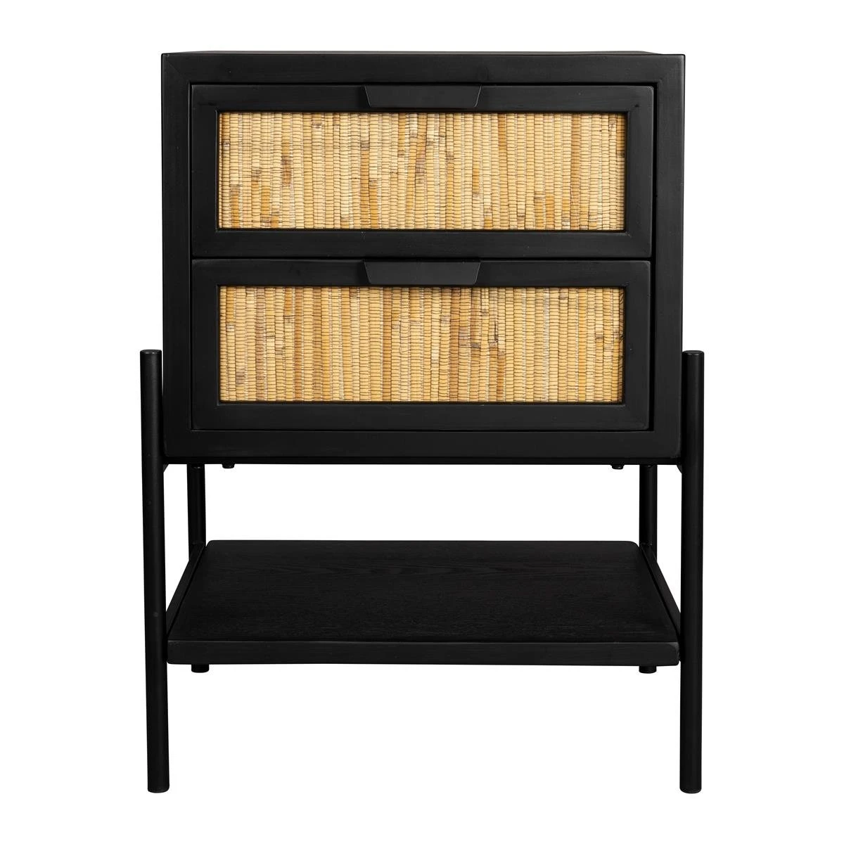 Dutchbone Yasu Nachtkastje - Zwart