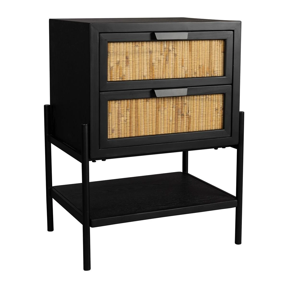 Dutchbone Yasu Nachtkastje - Zwart - Afbeelding 9