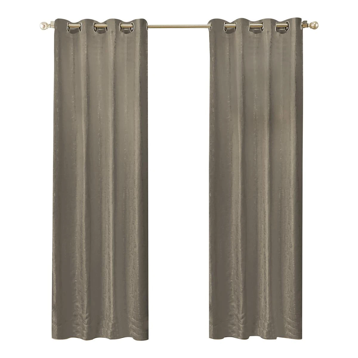 LW Collection Kant En Klaar Gordijnen Taupe 140x270cm