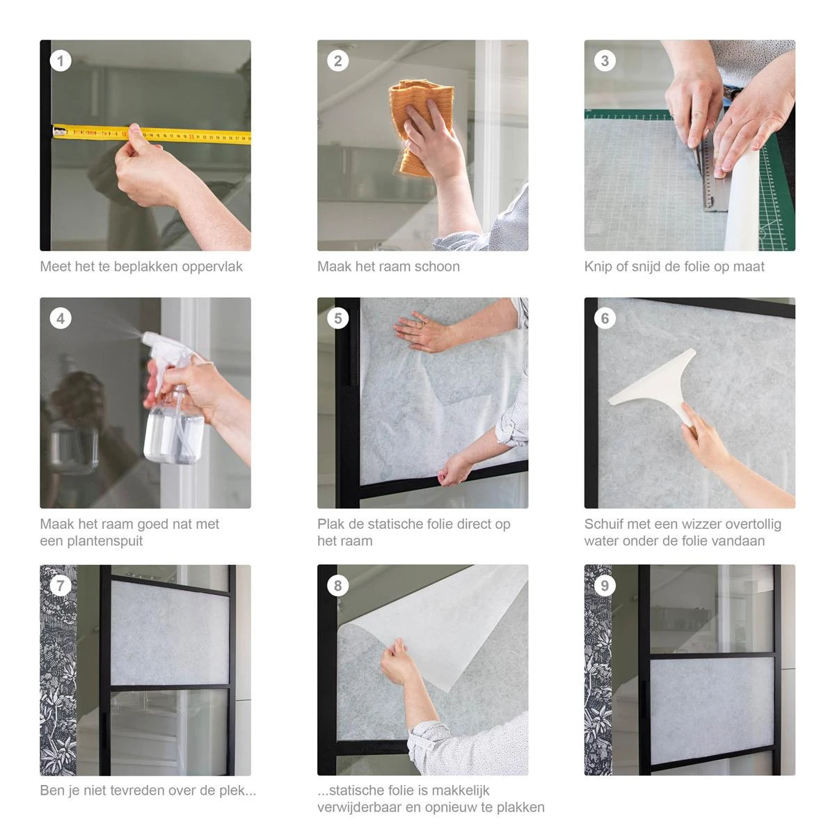 D-c-fix | Statische Raamfolie - Antwerpen - 150x45 Cm - Afbeelding 4