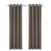 LW Collection Kant En Klaar Gordijnen Bruin 140x240cm
