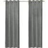 LW Collection Kant En Klaar Gordijnen Grijs 140x225cm