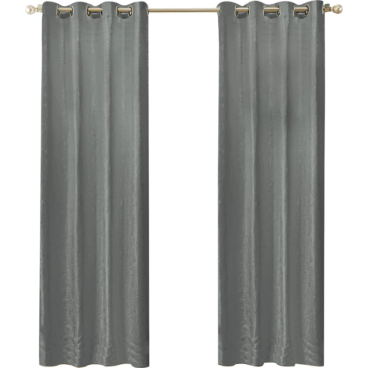 LW Collection Kant En Klaar Gordijnen Grijs 140x225cm