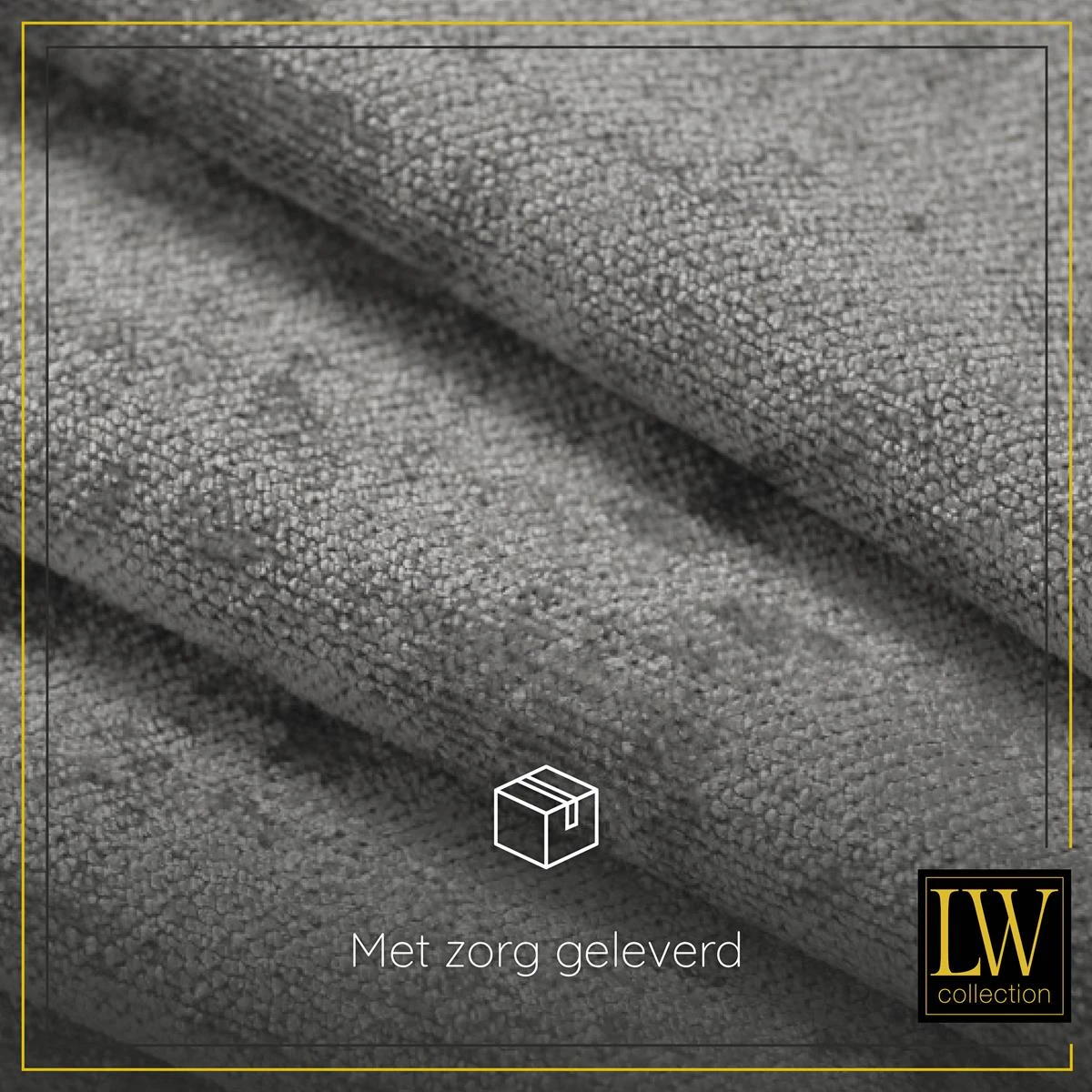 LW Collection Kant En Klaar Gordijnen Grijs 140x225cm - Afbeelding 3