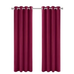 LW Collection Kant En Klaar Gordijnen Rood 140x225cm