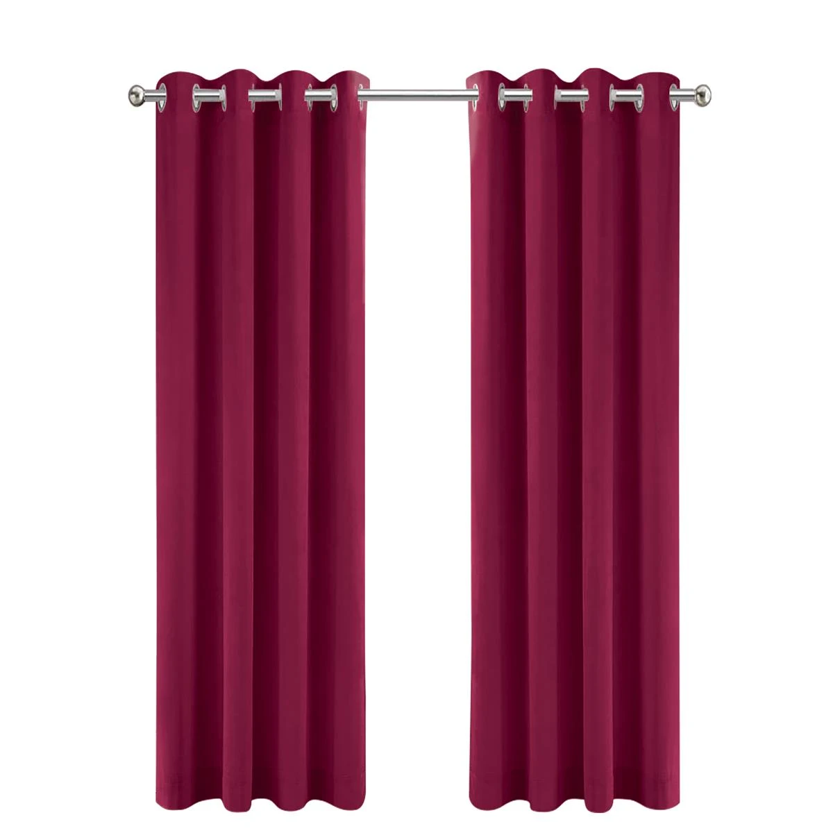 LW Collection Kant En Klaar Gordijnen Rood 140x225cm