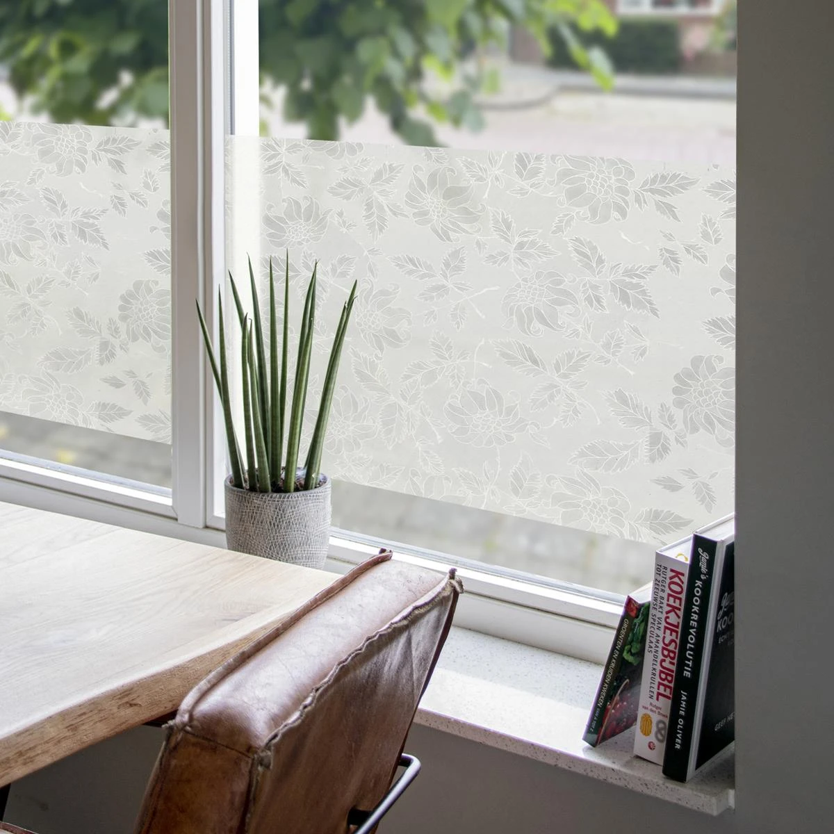 D-c-fix | Zelfklevende Raamfolie - Damast - 200x45 Cm - Afbeelding 7