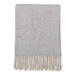 Malagoon Recycled Wool Plaid - Natural Grey