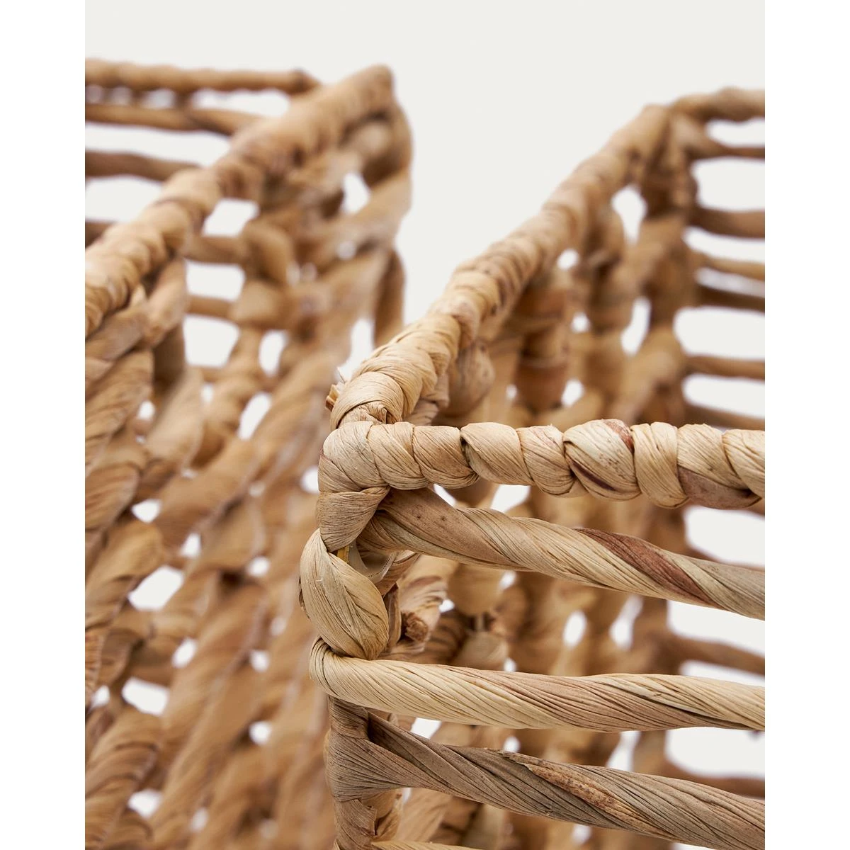 Kave Home - Set Van 2 Xuliana-dozen Van Natuurvezel - Afbeelding 2