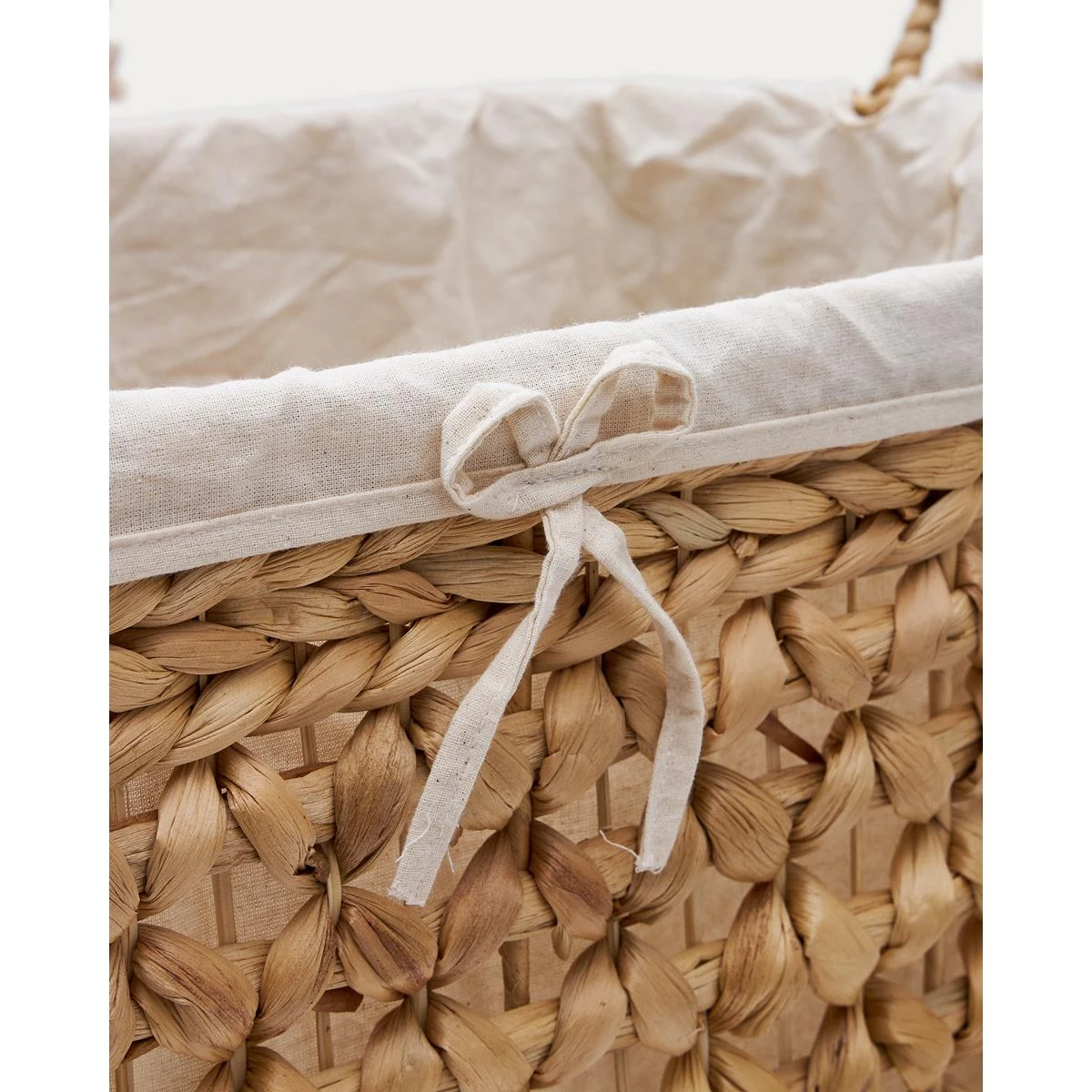 Kave Home - Set Van 2 Tressa-wasmanden Van Natuurvezel 50 Cm | 60 Cm - Afbeelding 2