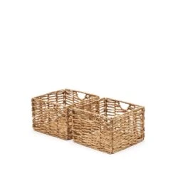 Kave Home - Set Van 2 Xuliana-dozen Van Natuurvezel