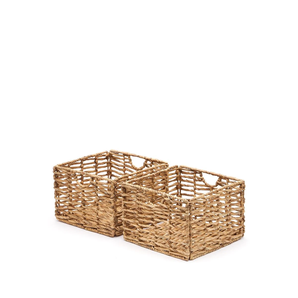 Kave Home - Set Van 2 Xuliana-dozen Van Natuurvezel