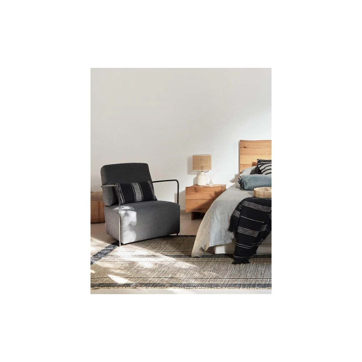 Kave Home - Manden Estibalis Set Van 2 Rond In 100% Jute Met - Afbeelding 6