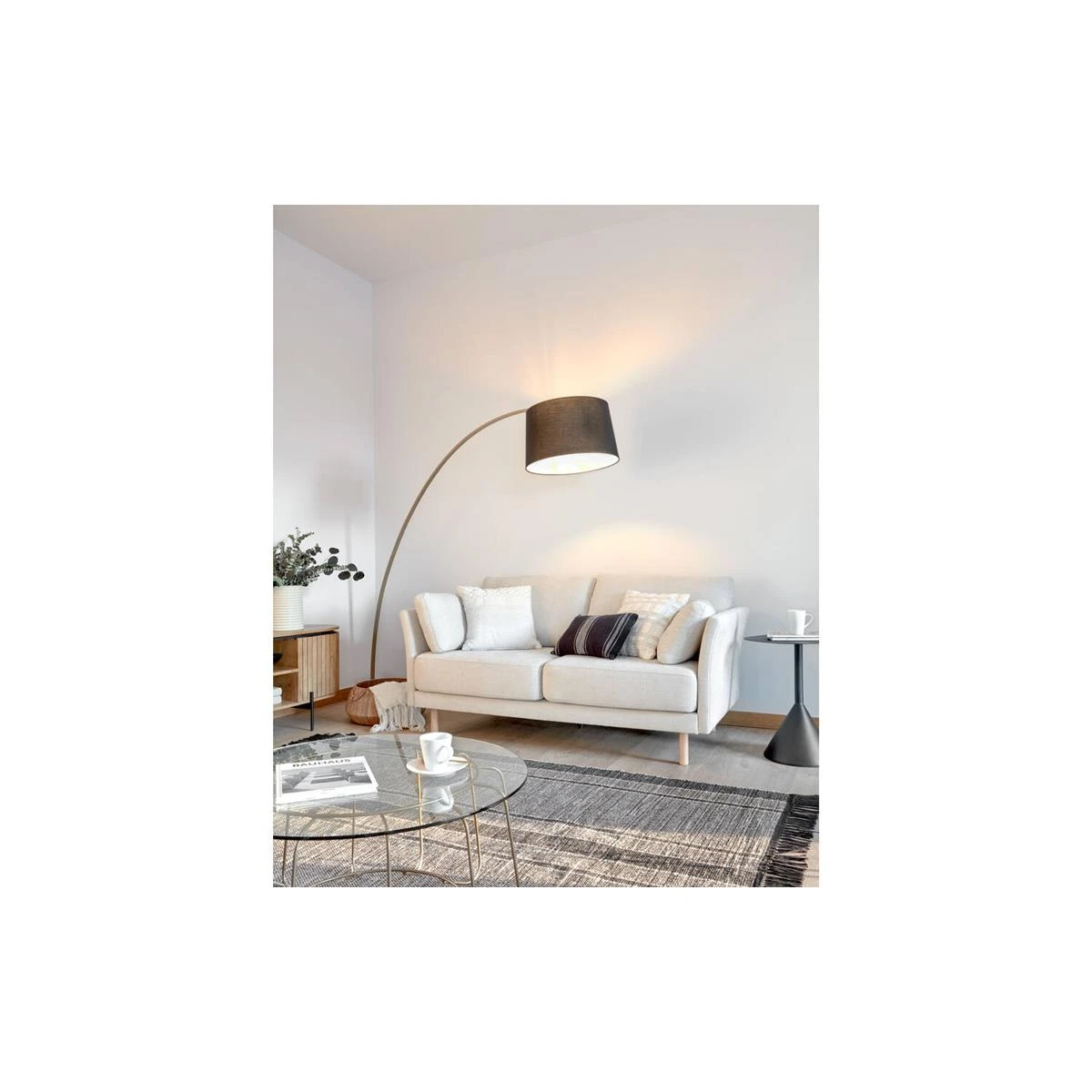 Kave Home - Manden Estibalis Set Van 2 Rond In 100% Jute Met - Afbeelding 10