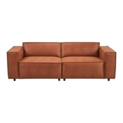 MOOS Guus 3-zitsbank - Cognac