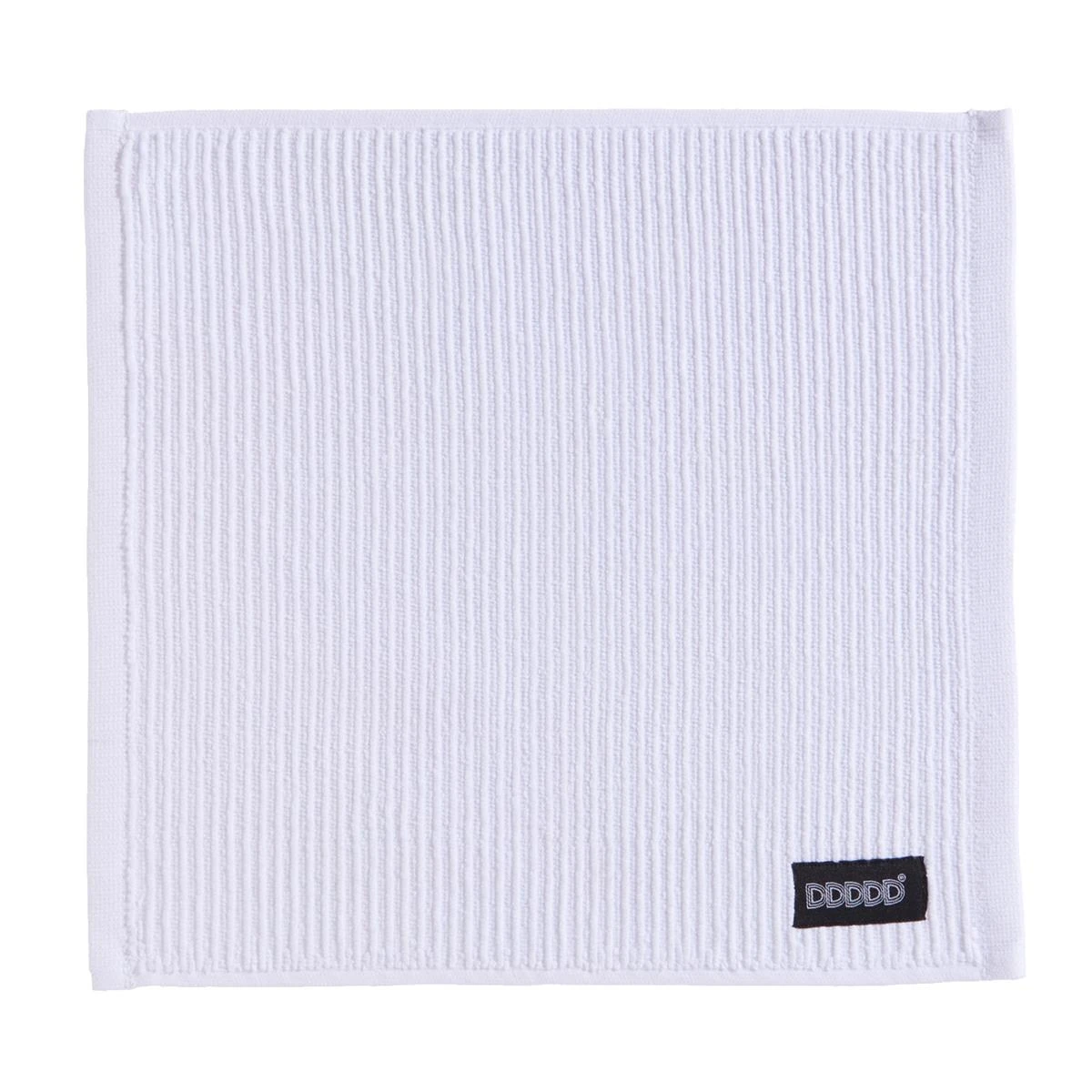 DDDDD Vaatdoek Basic Clean - 30x30cm - Wit - 4 Stuks