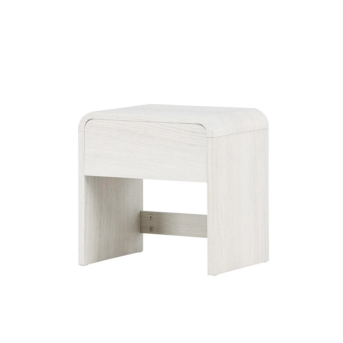 Nest Living Carst Houten Nachtkastje Whitewash - 40 X 30 Cm - Afbeelding 4
