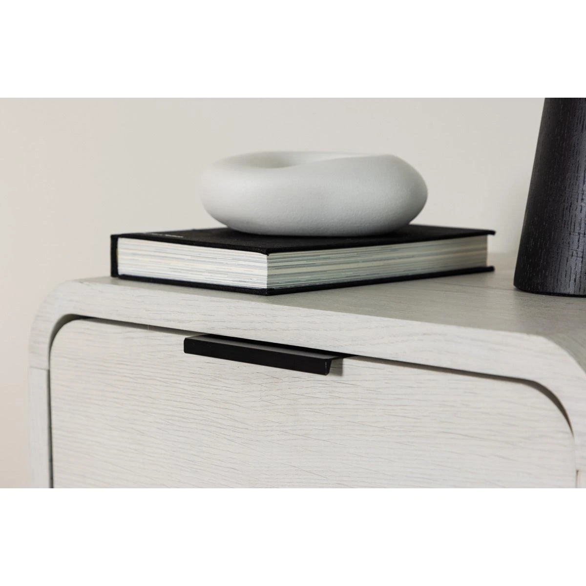 Nest Living Carst Houten Nachtkastje Whitewash - 40 X 30 Cm - Afbeelding 5