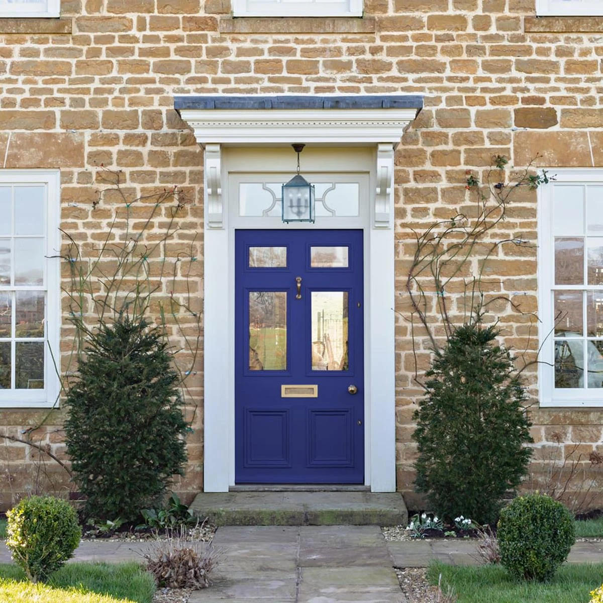 Graham & Brown | Zijdeglanslak - Baldwin Blue - Blauw - 1L - Afbeelding 2