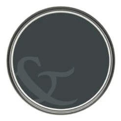 Graham & Brown | Matte Muurverf Afneembaar - Black Cab - Zwart - 4L