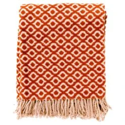 ISABELLA | Plaid | 150x200 Cm Potters Clay | Oranje | Uni | Hoii