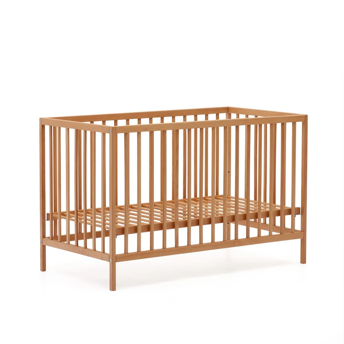 Kave Home - Shantal-ledikant Van Massief Beukenhout, Natuurlijke - Afbeelding 4