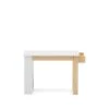 Kave Home - Witte Serwa-bureau Van MDF Met Poten En Details Van