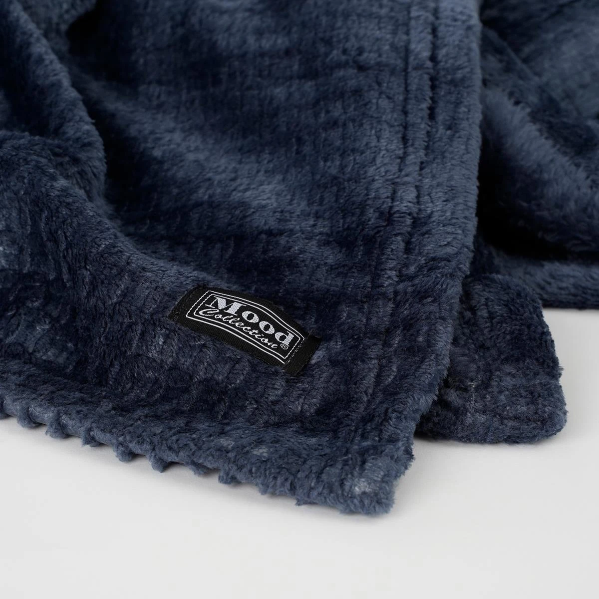 In The Mood Collection Joanne Plaid - L180 X B130 Cm - Donkerblauw - Afbeelding 2