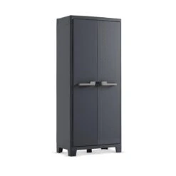 Keter Moby Opbergkast Hoog - Tuinkast - 4 Planken