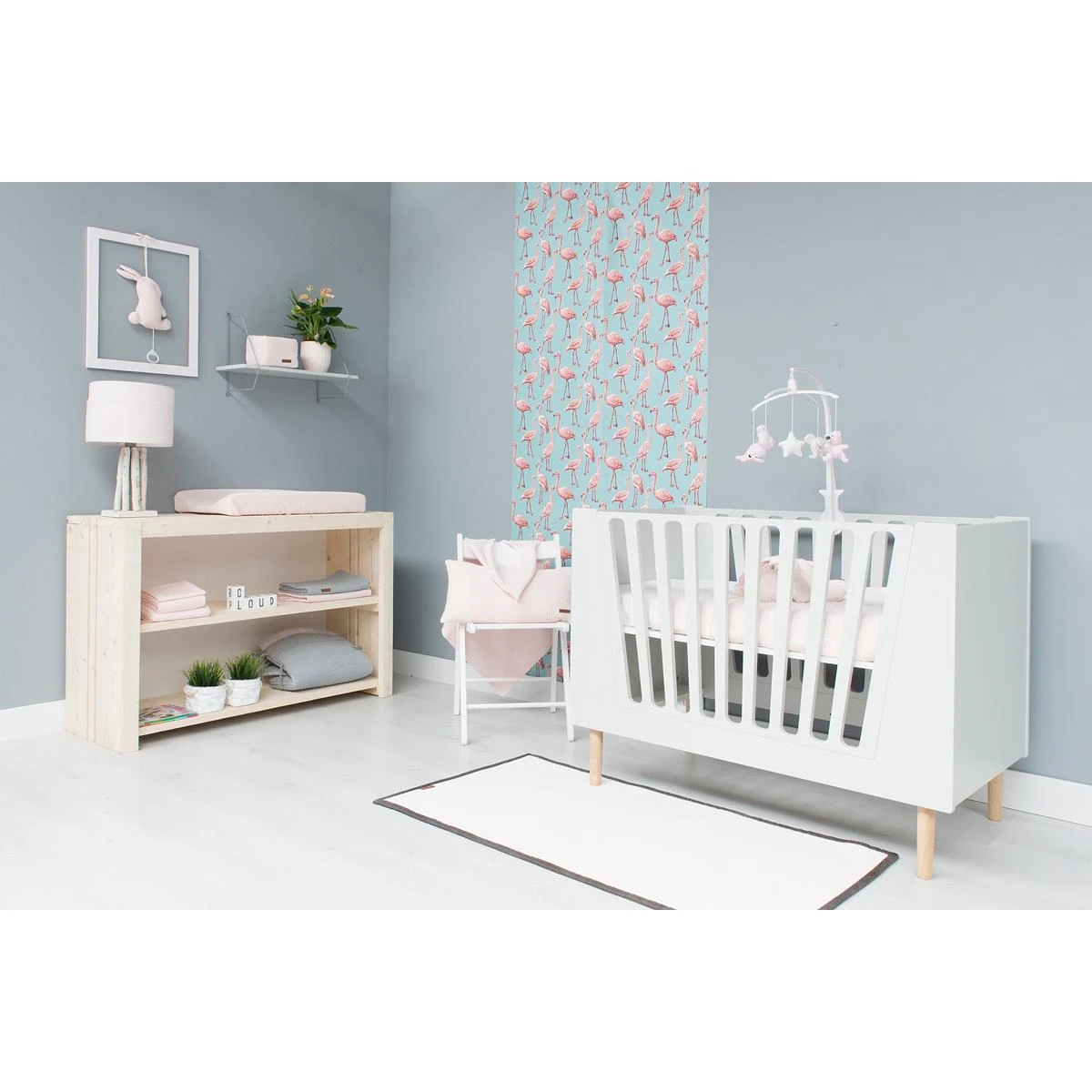 Baby's Only Muziekmobiel - Classic Roze|Baby Roze|Wit - Afbeelding 4