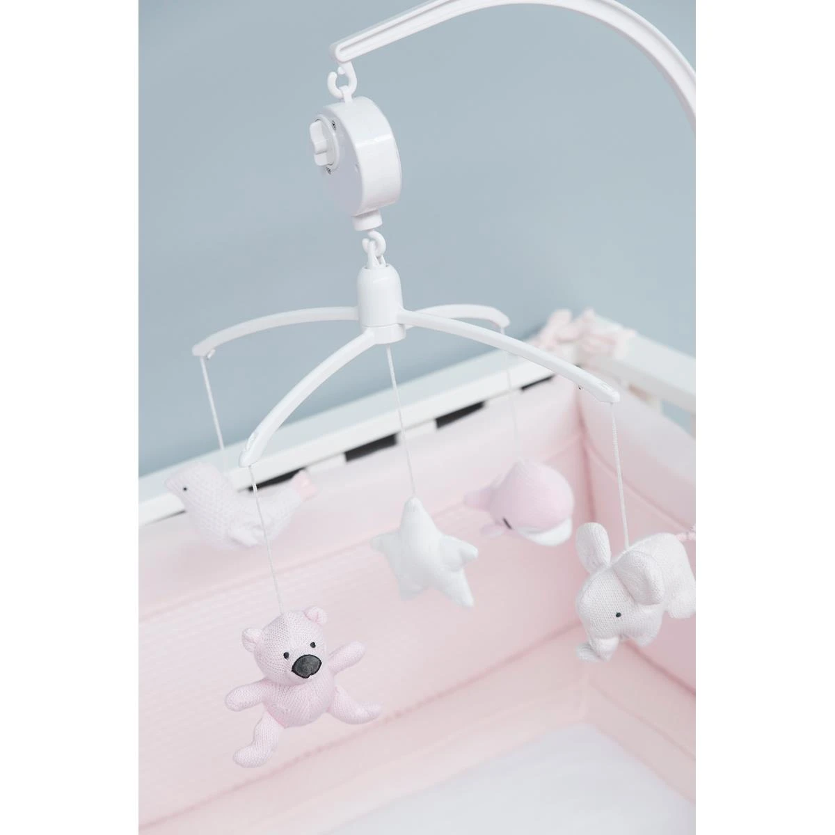 Baby's Only Muziekmobiel - Classic Roze|Baby Roze|Wit - Afbeelding 7