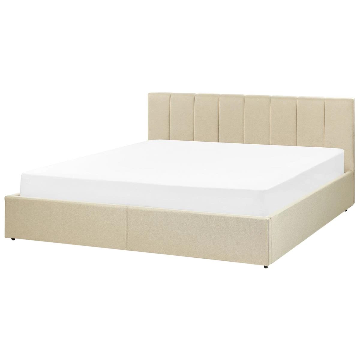 Beliani-DREUX-Bed Met Opbergruimte-Beige-180 X 200 Cm-Polyester - Afbeelding 11