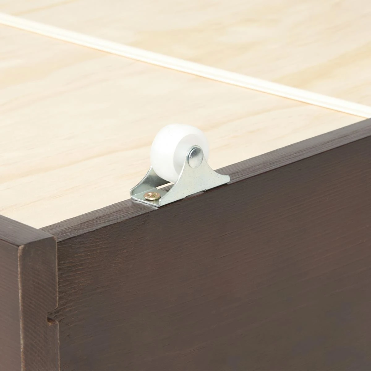 Beliani - RUMILLY - Bedlade Set Van 2 - Donkerbruin - Dennenhout - Afbeelding 5